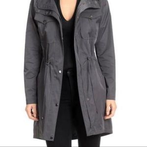 Bradley Mischa Eden Anorick Rain Jacket with inner zipper puffer vest